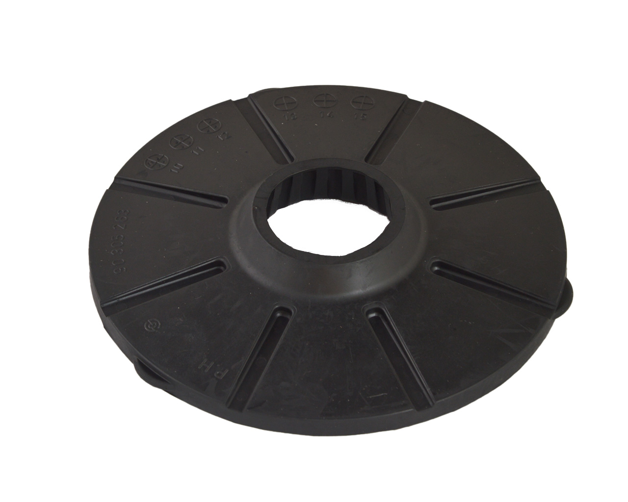 Прокладка пружины задней подвески Daewoo Lanos, Lanos2, Nexia, Espero низ. Lower rear suspension spring gasket DAEWOO LANOS, LANOS2, NEXIA, ESPERO - Image 1