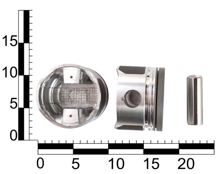 Поршень двигуна ЗАЗ Lanos 1.4 (78,00) (+0.50) (поршень, палець) анодовані (к-т 4 шт.)