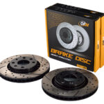 Диск гальмівний передній DAEWOO LANOS, NEXIA, ESPERO; OPEL ASTRA F, CALIBRA, KADET, VECTRA 14" (вент.)  перфорація GRAPHITE Line
