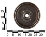 Барабан гальмівний Daewoo Lanos, Sens, Nexia (з маточиною) (без ABS)