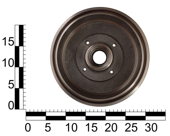 Барабан гальмівний Daewoo Lanos, Sens, Nexia (з маточиною) (без ABS)
