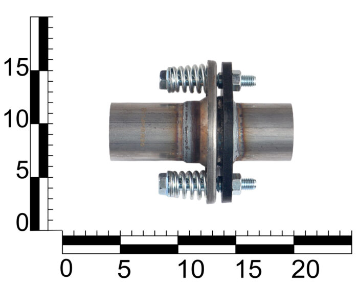 Демпферне з'єднання 45х152 вихлопної системи, в зб.