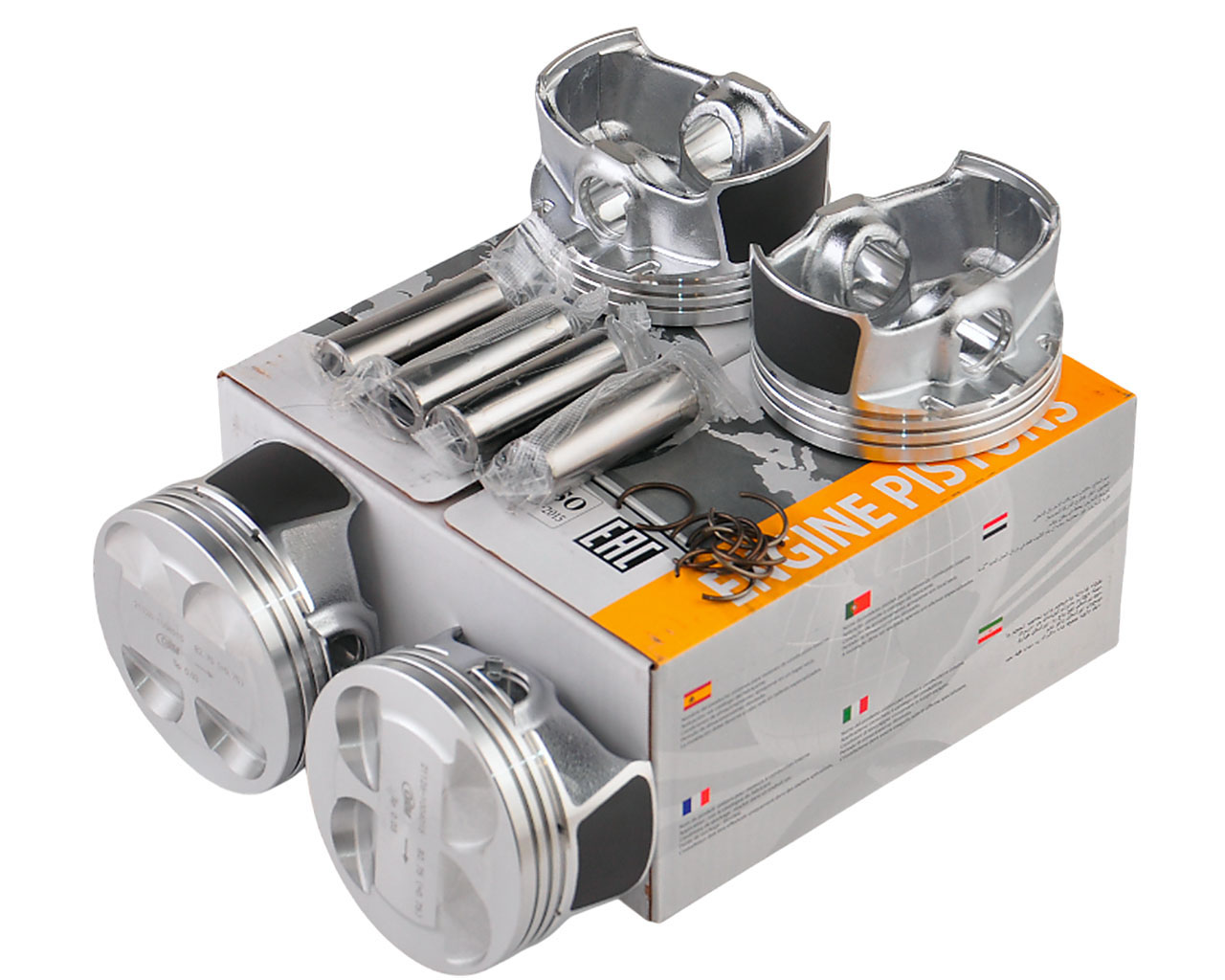 Поршень двигуна ВАЗ 2170 ( 82.5 ) ( +0.50 ) (поршень, палець, фіксатори) (к-т 4 шт.) Поршень двигуна ВАЗ 2170 ( 82.5 ) ( +0.50 ) (поршень, палець, фіксатори) (к-т 4 шт.)