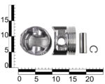 Поршень двигуна ВАЗ 2110 1.6 ( 82.4 ) ( +0.80 ) (поршень, палець, фіксатори) група C (к-т 4 шт.)